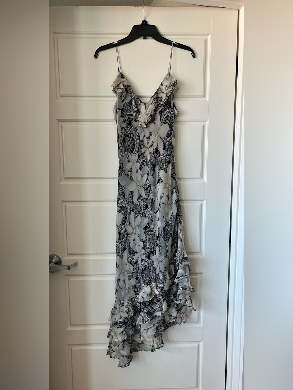 Vintage Y2K I.C.E. 100% Silk Slip Dress Size 14